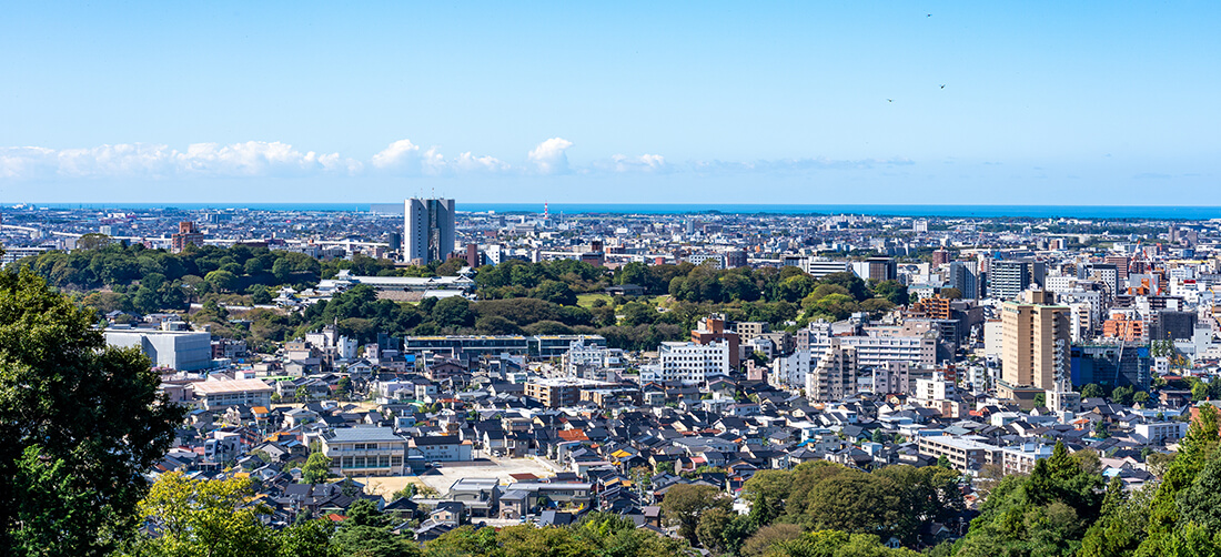 金沢市・かほく市・白山市などの不動産価格と人口推移