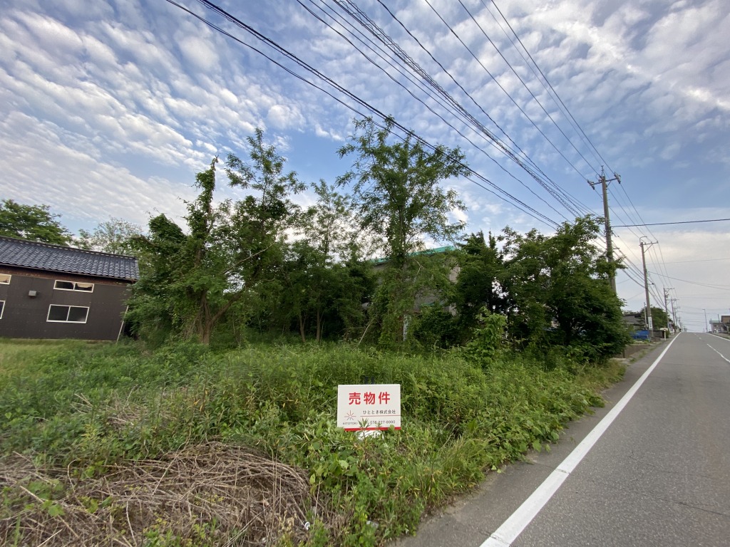 かほく市白尾インター近く　土地契約完了