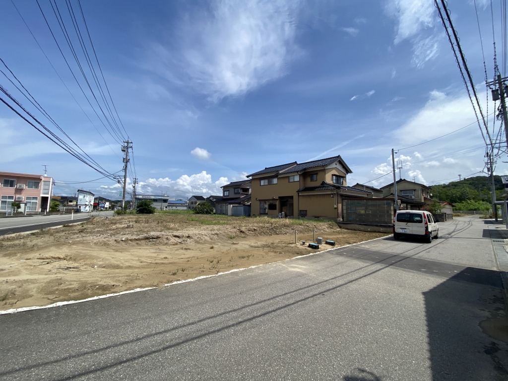 津幡町北中条土地　引渡し