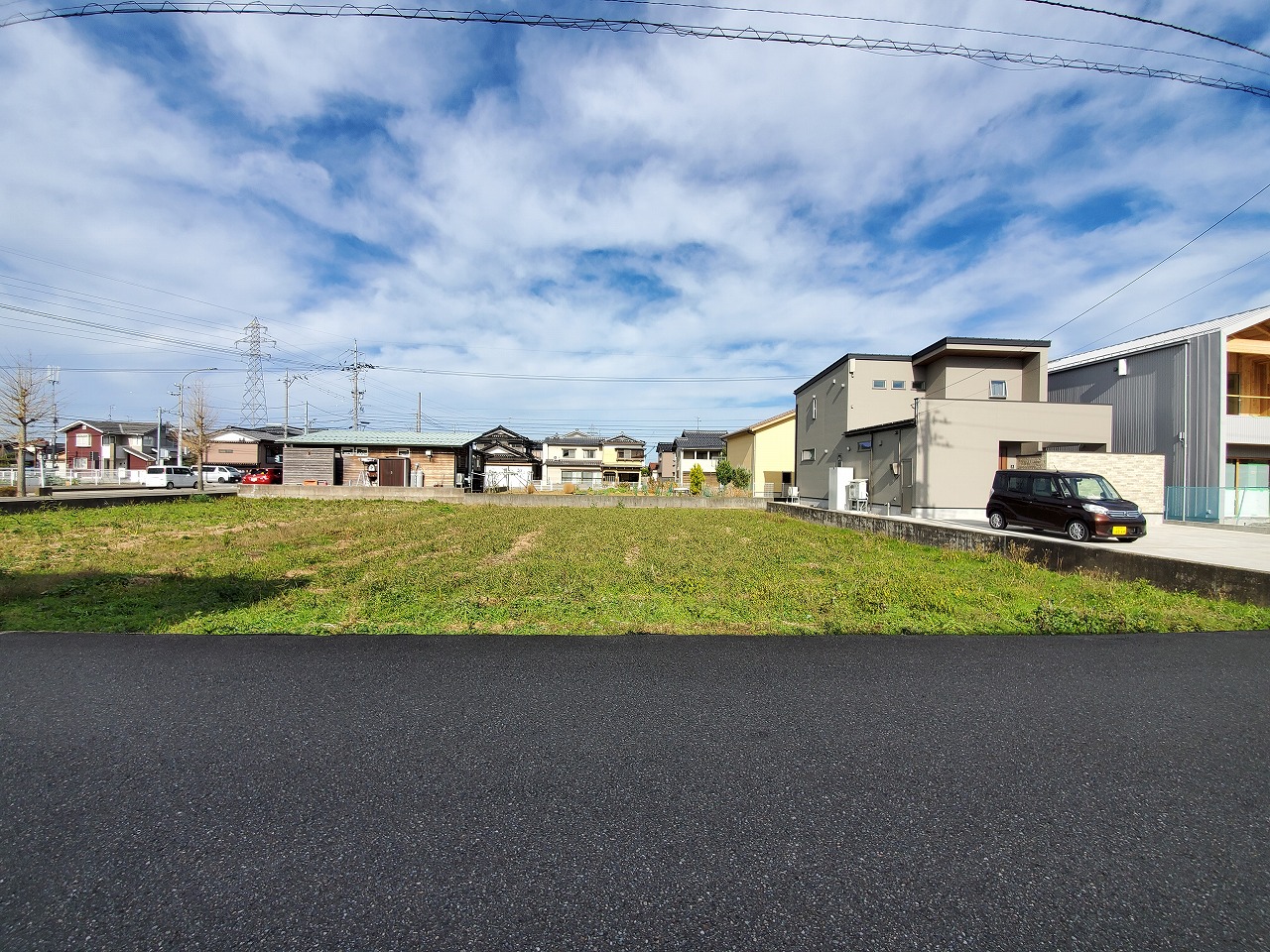 津幡町庄土地　引渡し