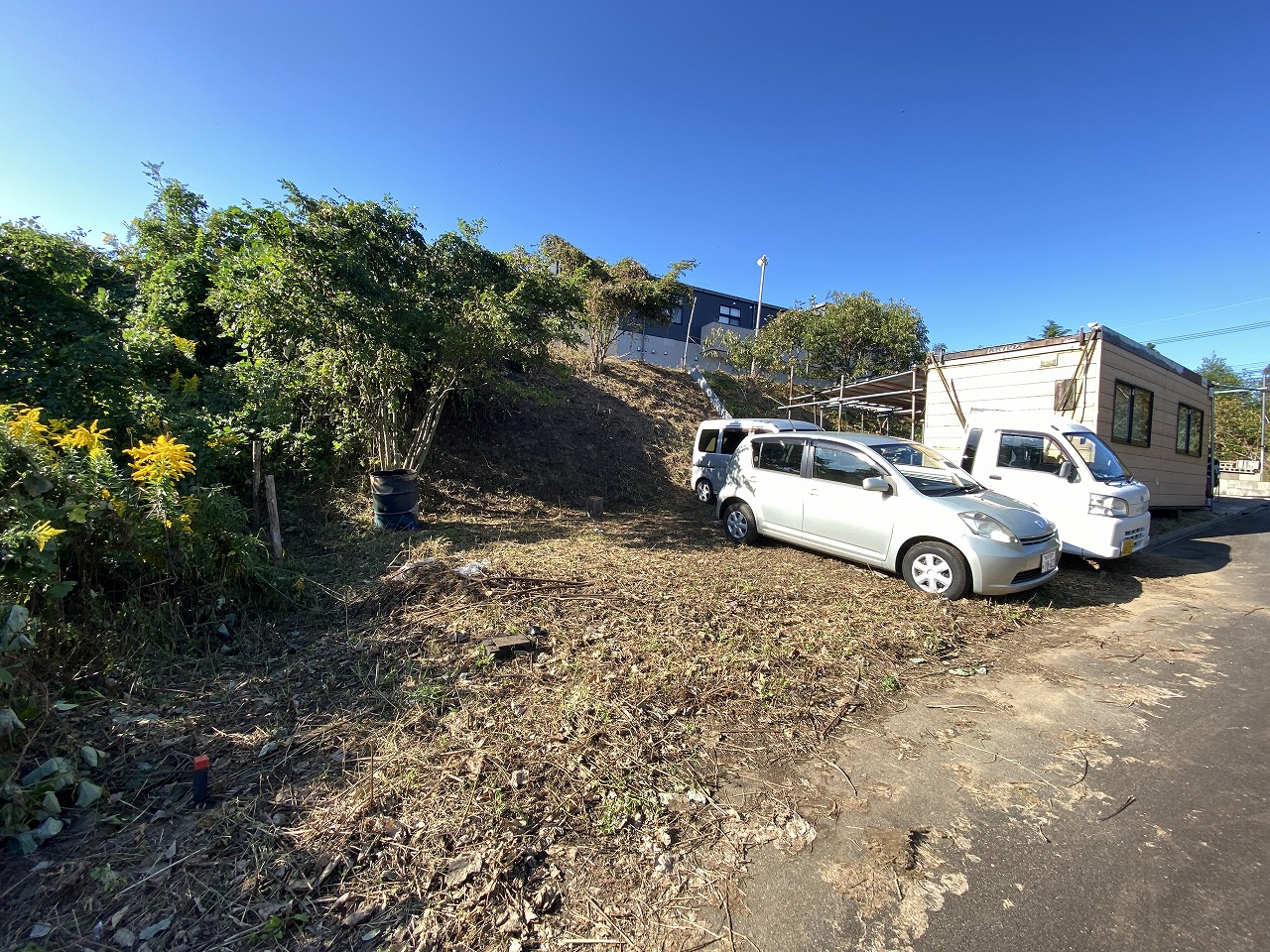 内灘町西荒屋土地　引渡し