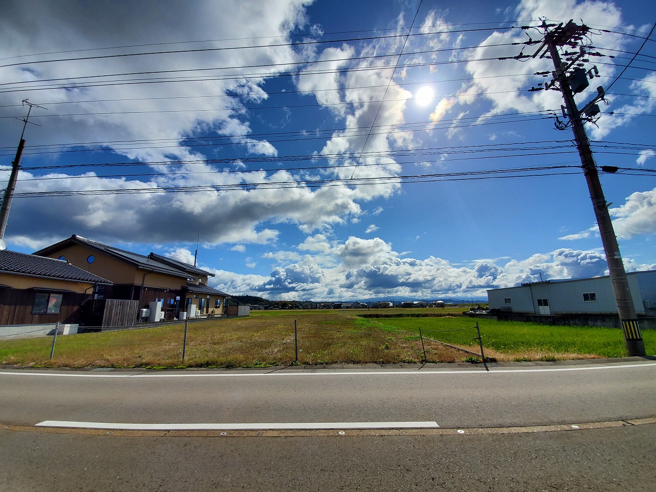 かほく市2区画分譲地　引渡完了