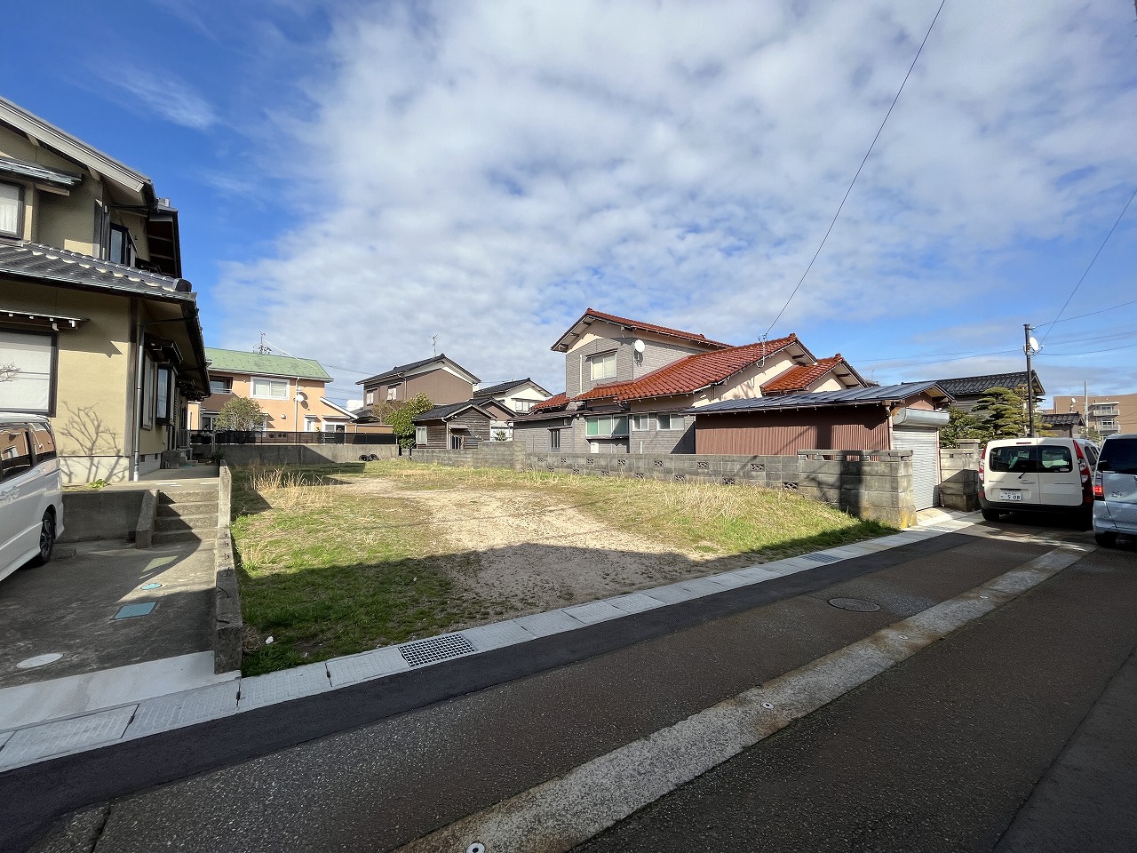 かほく市森土地　引渡完了