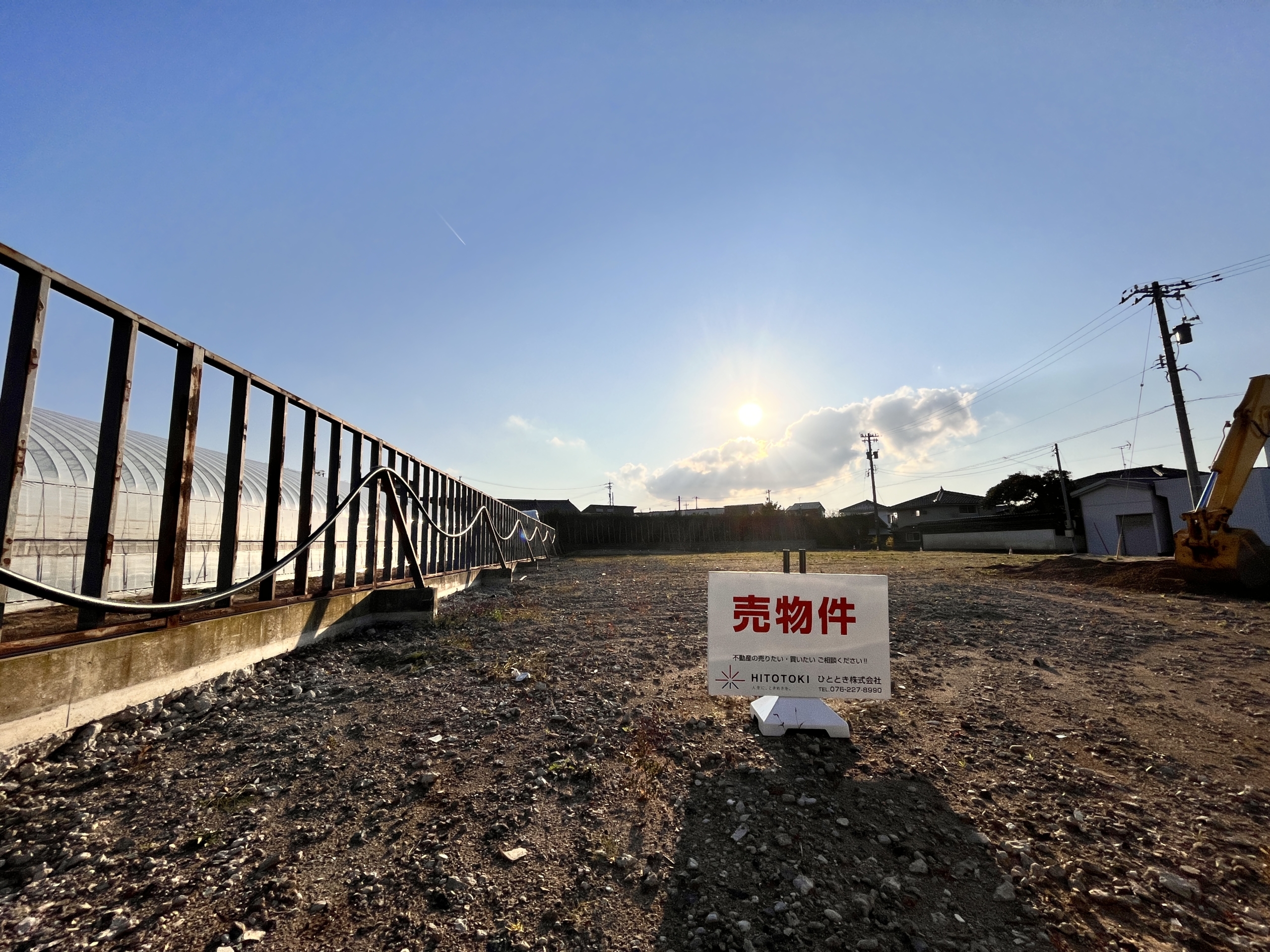 かほく市松浜ハ　非公開造成地